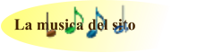 La musica del sito