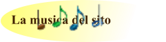 La musica del sito