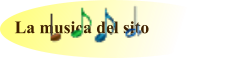 La musica del sito