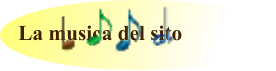 La musica del sito