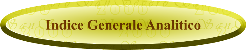 Indice Generale Analitico