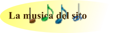 La musica del sito