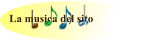 La musica del sito