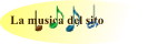 La musica del sito