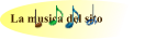 La musica del sito